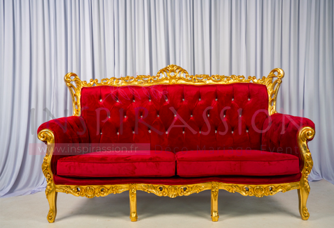 Banquette mod�le  Aladin  rouge 1090 Pantin (93)