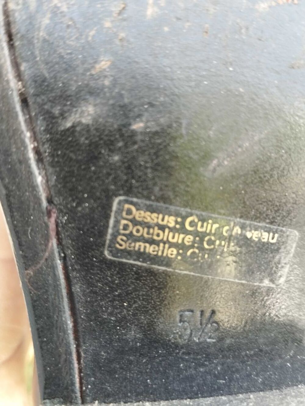 bottes Chaussures