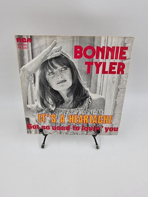 Vinyle 45 tours Bonnie Tyler : It's a Heartache  5 Vulbens (74)