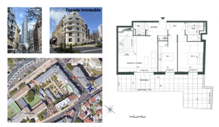  Appartement à vendre 3 pièces 59 m²