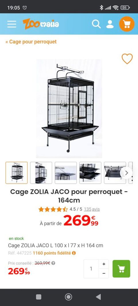 Cage perroquet 150 Salin De Giraud (13)