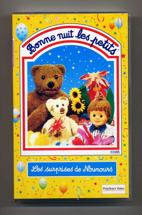 K7 VHS Bonne nuit les petits : Les surprises de Nounours 5 Argenteuil (95)