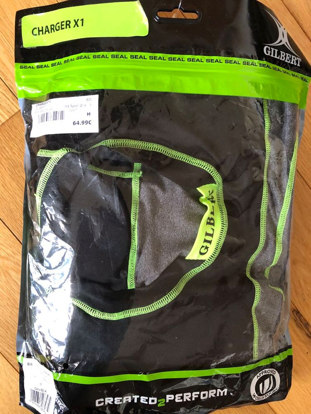 &Eacute;pauli&egrave;re de protection Rugby Charger X1 - Gilbert Sports