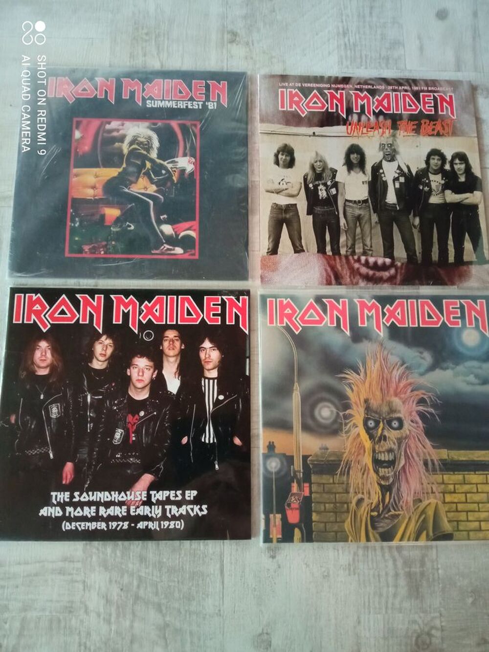 VINYL89 / Iron Maiden CD et vinyles
