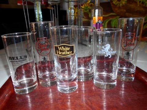 Diff�rent verres scotch wisky (l'unit�) 2 Monflanquin (47)