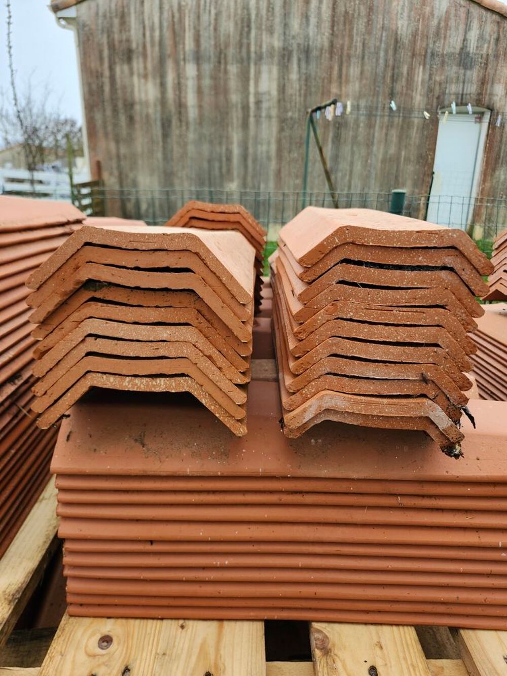 Tuiles fonds plats 48 Bricolage