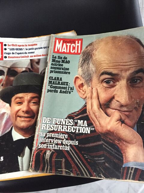 Deux anciens PARIS MAtch : l?humour  la une 2 Soissons (02)