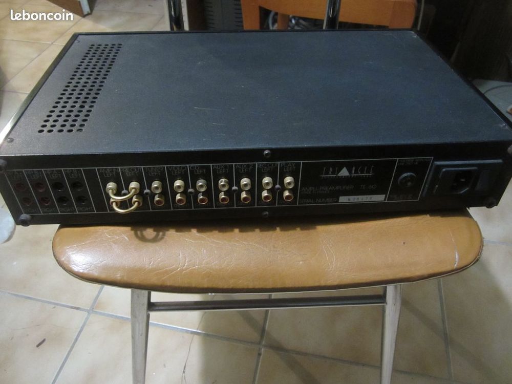 Amplificateur Triangle class A
tr&eacute;s bon &eacute;tat de fonctionneme Audio et hifi