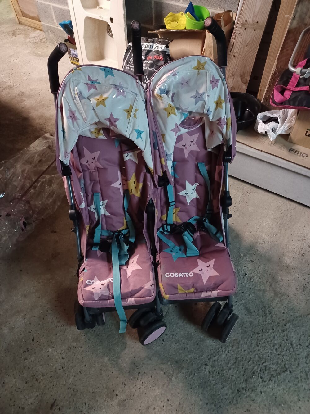 poussette double Puriculture