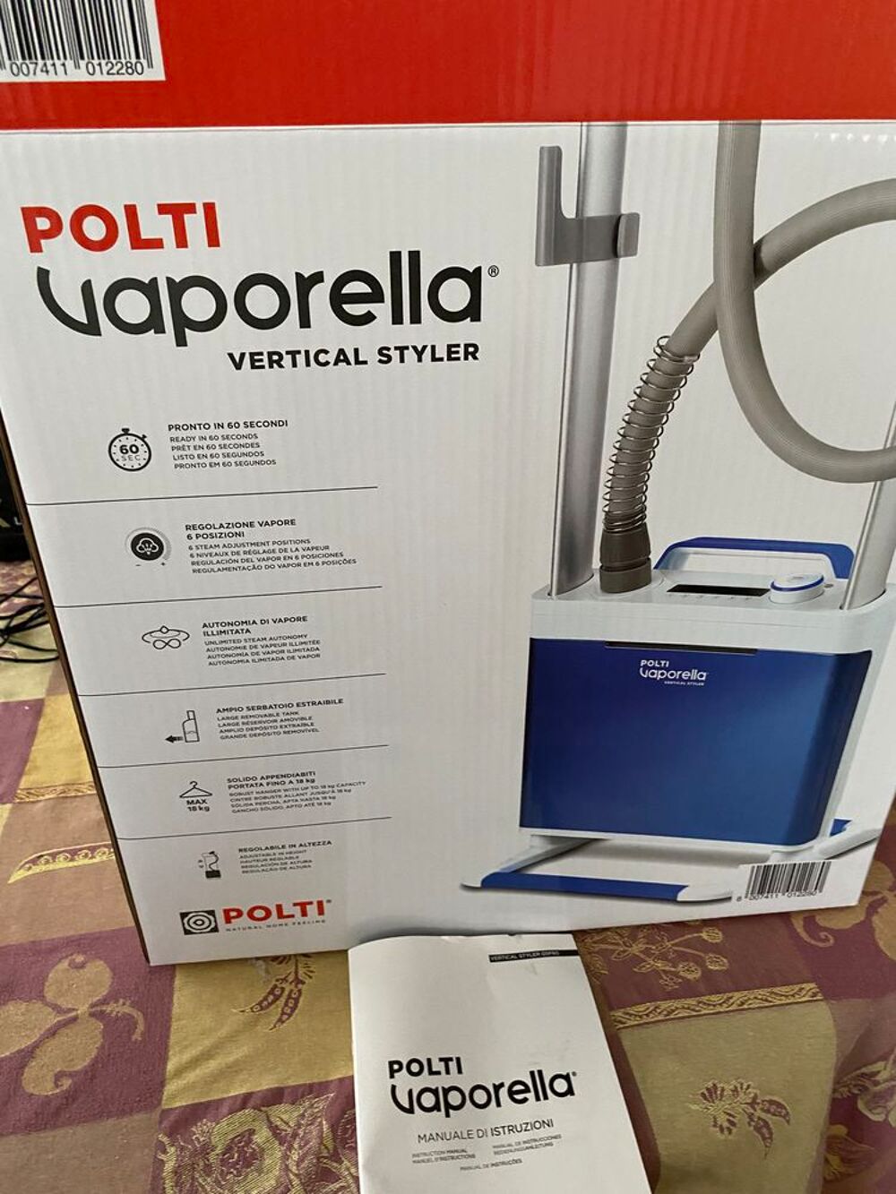 D&eacute;froisseur vertical Polti VAPORELLA Electroménager