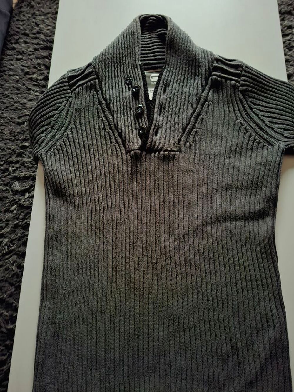 Pull G Star Raw gris Vêtements