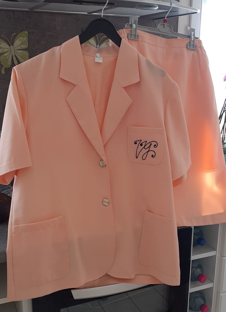 Tailleur Femme Jake's 2 Pièces Marron Pied-de-poule - Taille 40 - Neuf Sans étiquettes