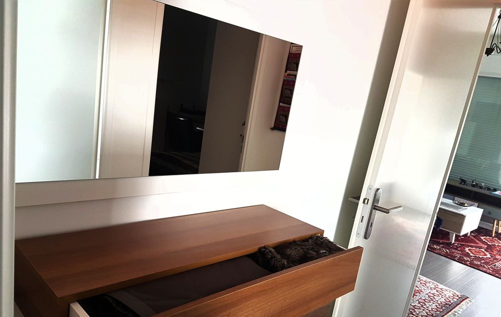 Meuble d'entr&eacute;e avec miroir Meubles