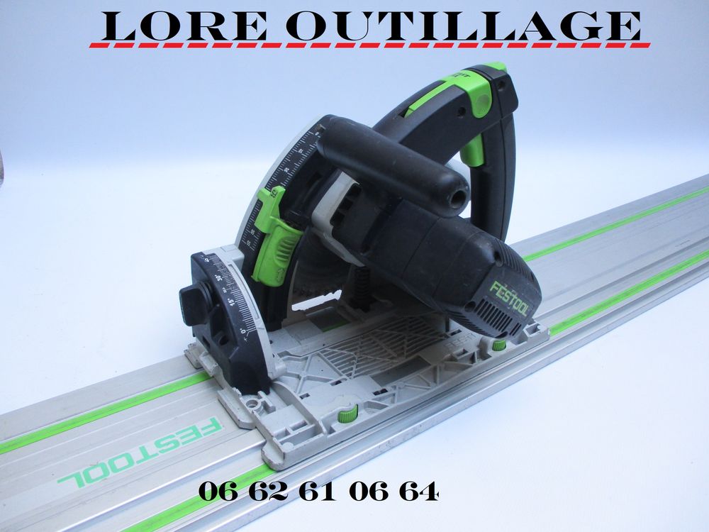 FESTOOL TS 55 REBQ - Scie circulaire + rail Bricolage