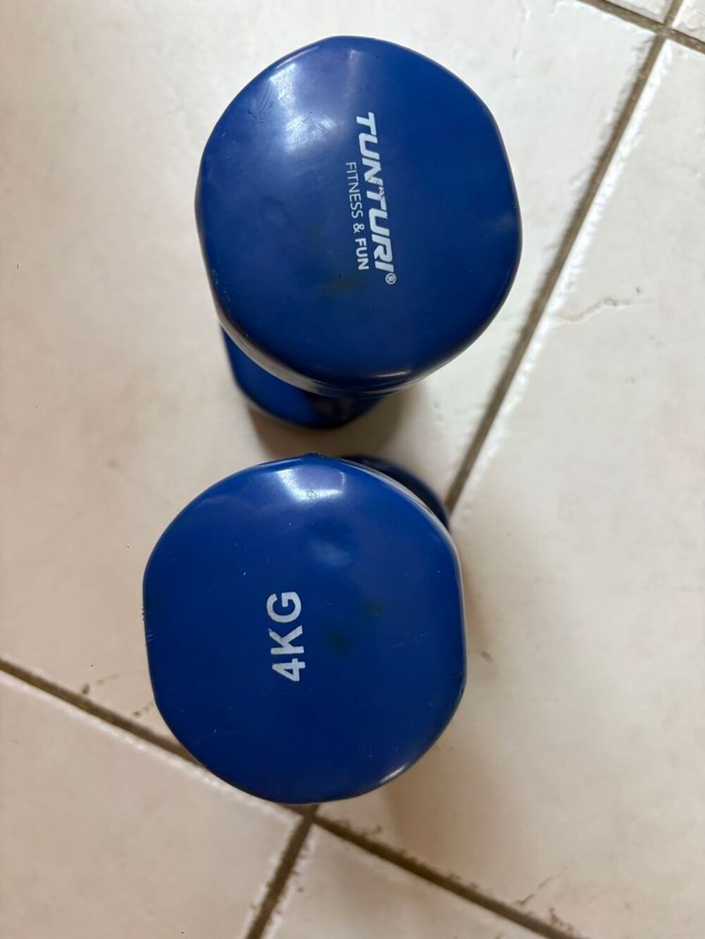 Paire d'halt&egrave;res Tunturi 2X4 kg Sports
