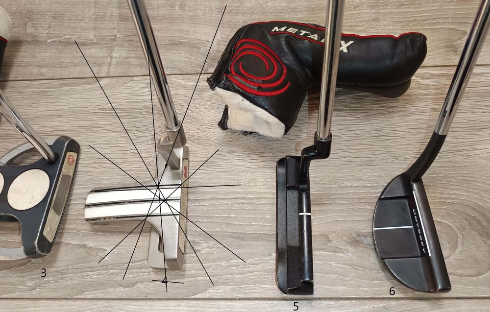 Putters de Golf Maillet et Lame Ping &amp; Odyssey Tr&egrave;s Bon &Eacute;tat Sports