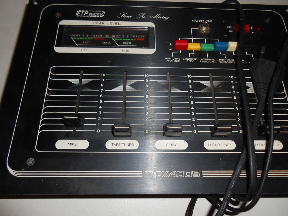 Table de mixage Audio et hifi