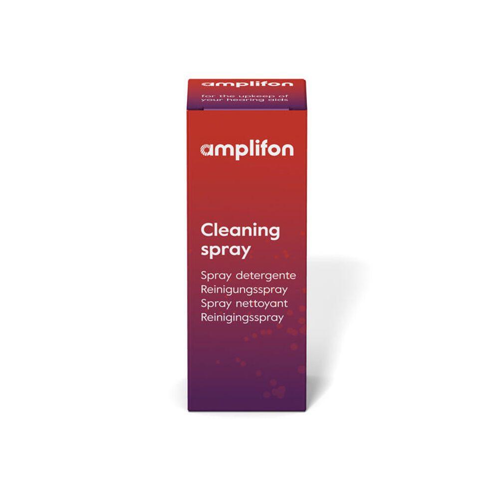 Amplifon cleaning spray Sports