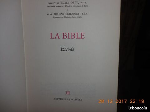 la bible exode 12 Sète (34)