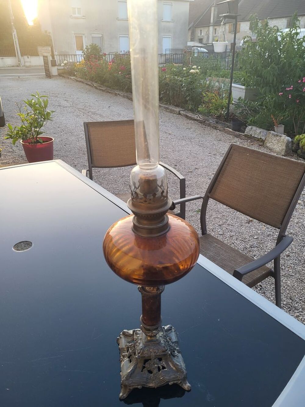 Lampe &agrave; petrole Décoration