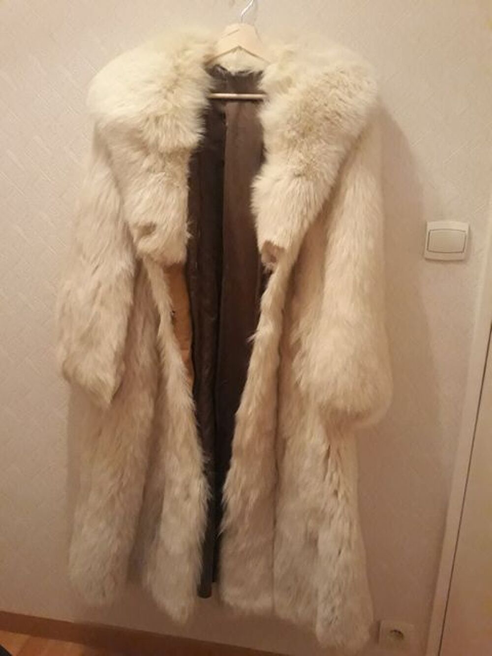 manteau fourrure renard Vêtements