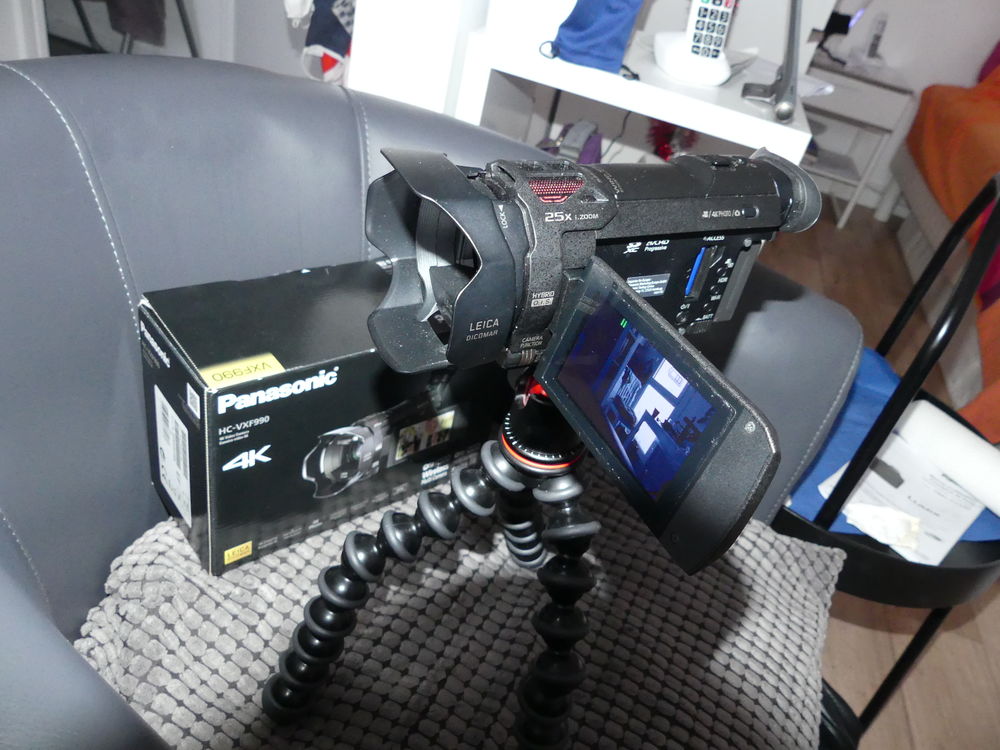 CAMESCOPE PANASONIC HC-VXF990 + BATTERIE SUP + CHARGEUR Photos/Video/TV