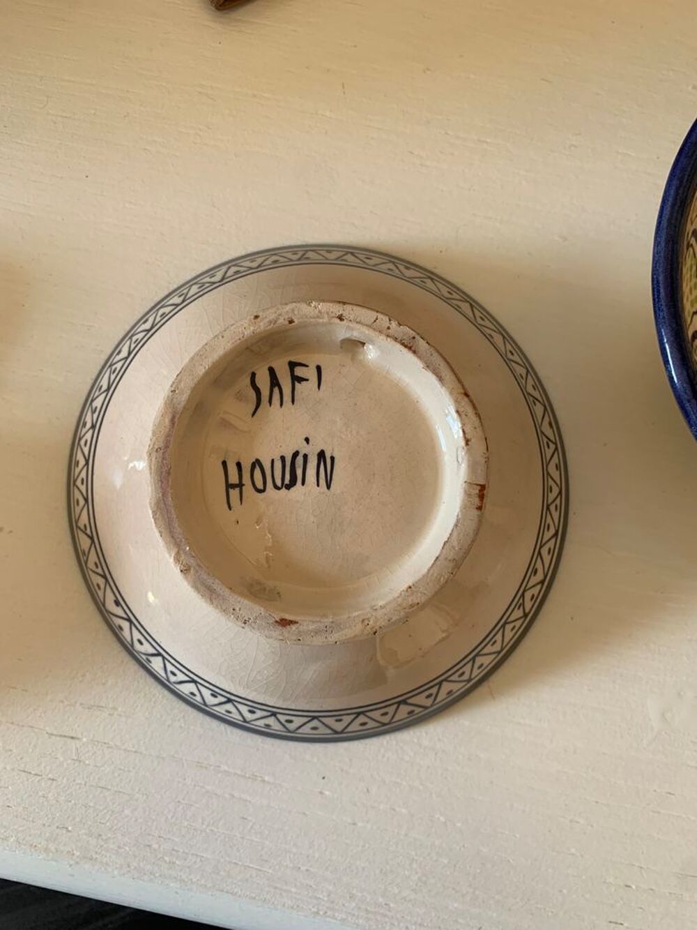 Bol artisan en terre cuite de safi(Maroc) Cuisine