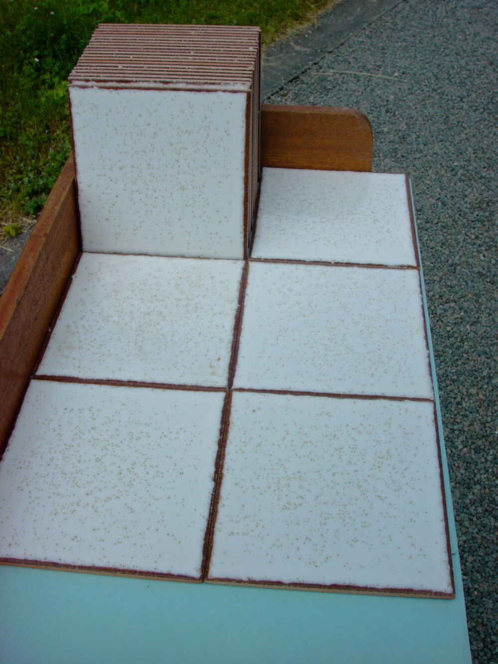 Carrelage mural en terre cuite Bricolage
