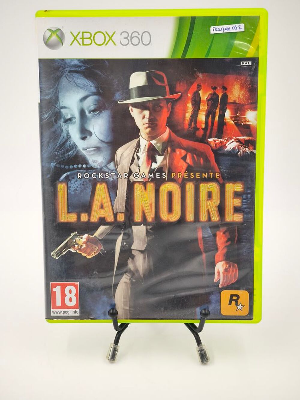 Jeu Xbox 360 L.A. Noire en boite, sans notices (manque CD2) Consoles et jeux vidéos