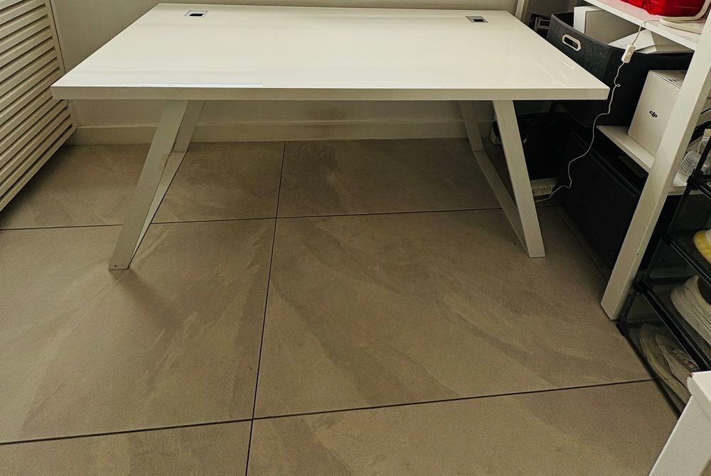bureau blanc moderne Meubles