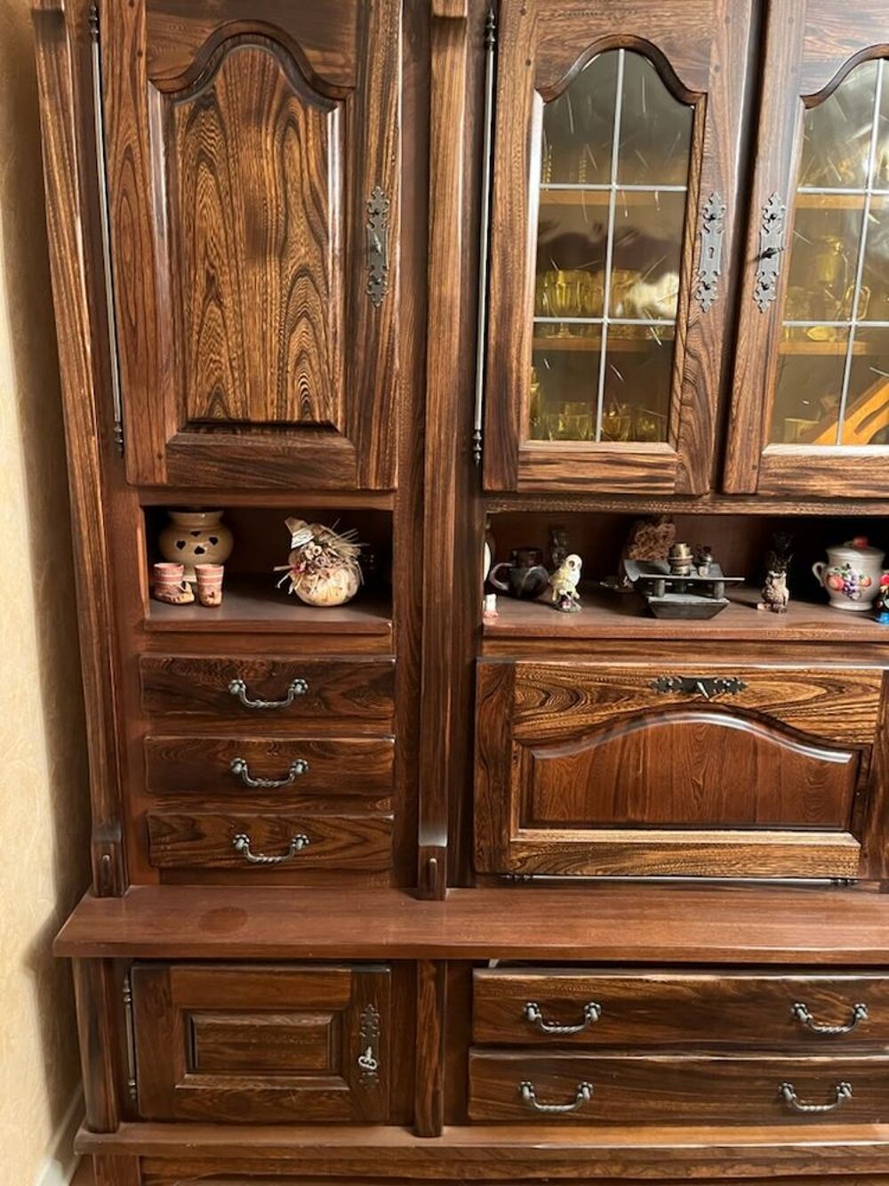 Grand meuble de salon ou salle &agrave; manger en bois massif Meubles