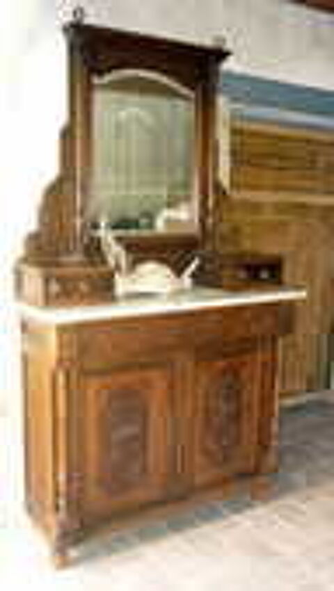 Vieux meuble avec miroir et tiroirs 0 Vergèze (30)