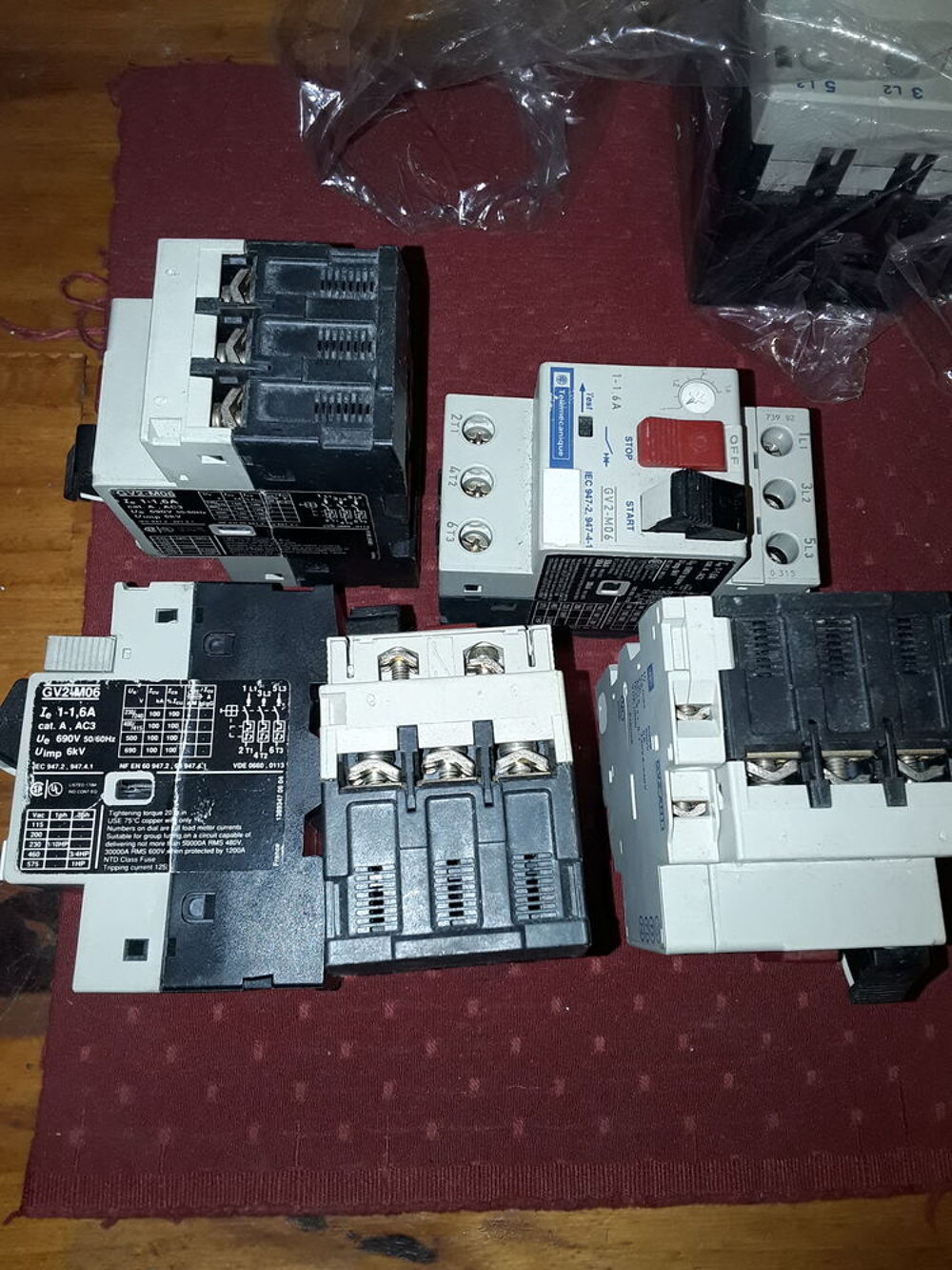 MAGNETO-THERMIQUE GV2 M0-5-6- Bricolage