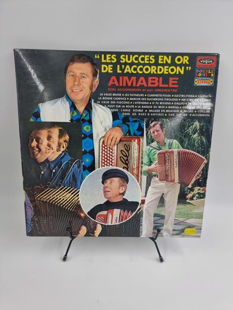 Vinyle 33 tours Aimable : Les Succ�s en Or de l'Accord�on 3 Vulbens (74)