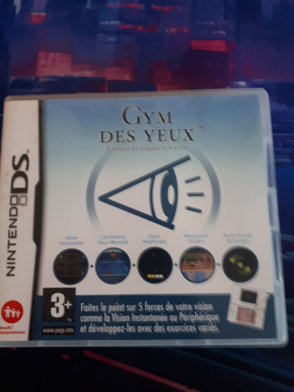 Jeu DS Gym des yeux : exercer et relaxer vos yeux Consoles et jeux vidéos