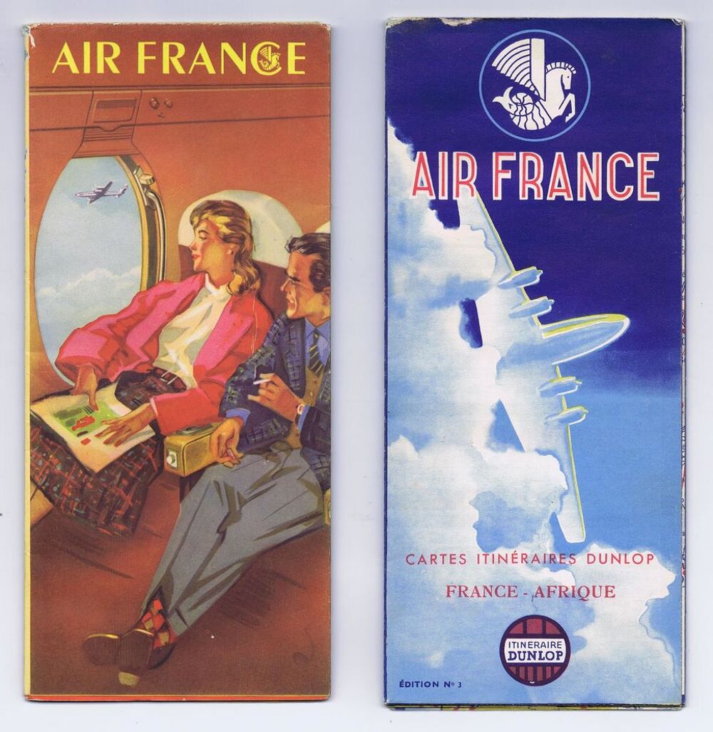 Aviation, AIR FRANCE : Documents anciens 1949-1956 