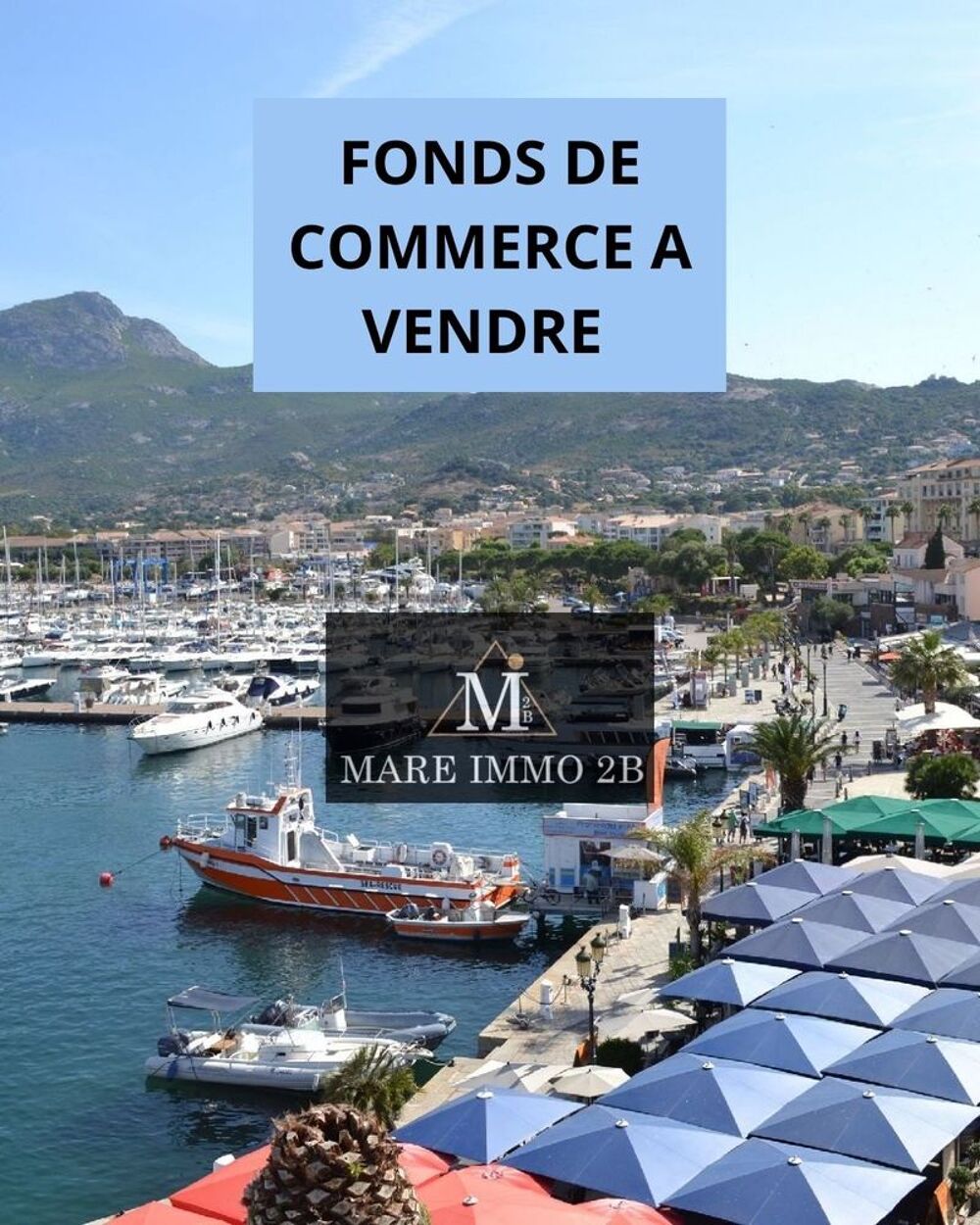 Vente Investisseur Fonds de commerce Calvi