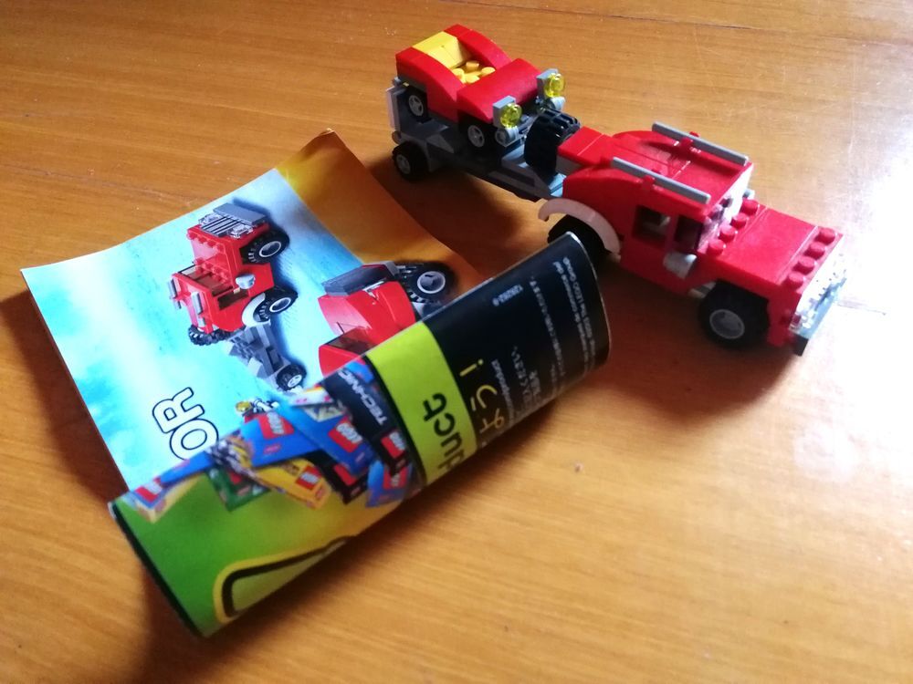 Lego CREATOR 31005 : Le camion de chantier - incomplet Jeux / jouets