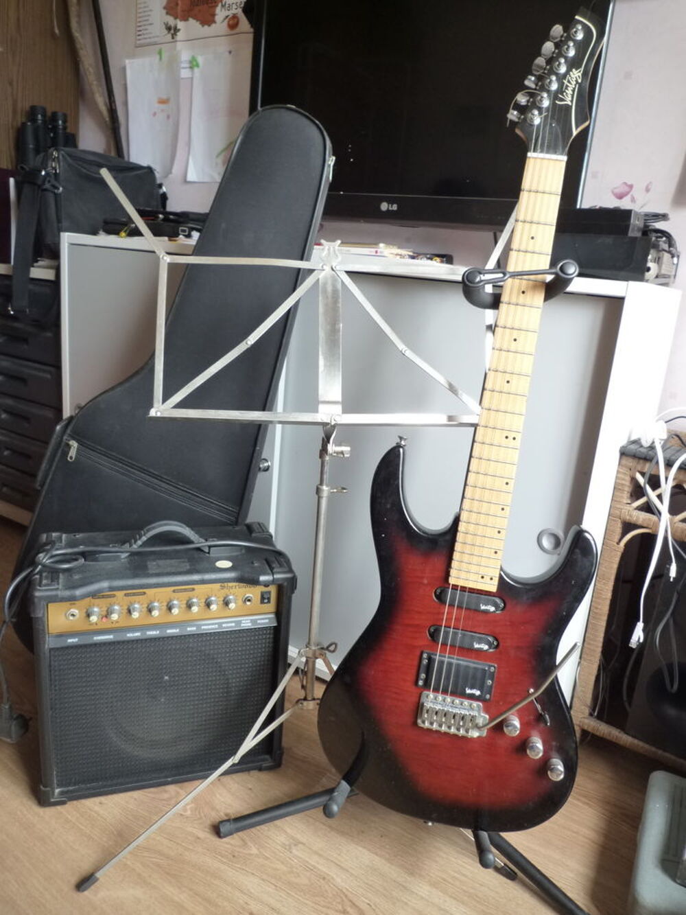 Guitare electrique enchanteresse Instruments de musique
