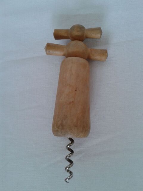 tire bouchon ancien en bois  hlice 10 Dijon (21)