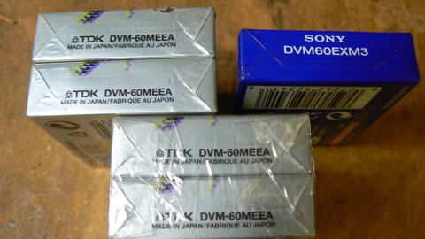 DV cassettes TDK DV60 Sony DV60 50 Mormoiron (84)