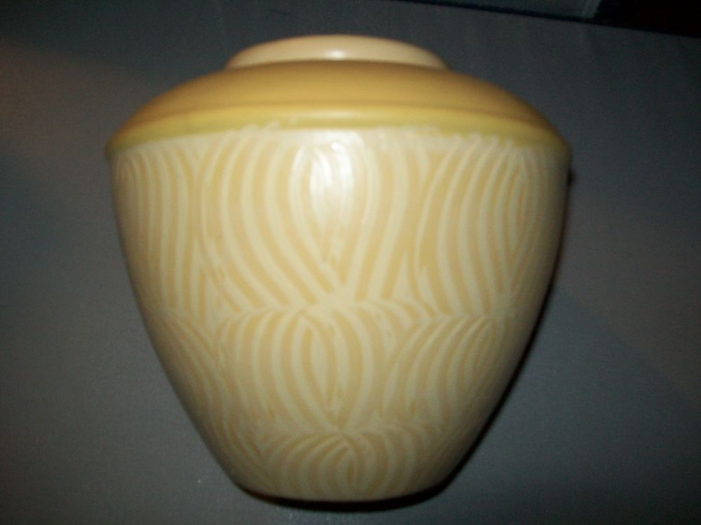vase jaune Décoration