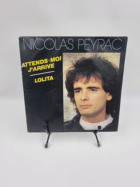 Vinyle 45 tours Nicolas Peyrac : Attends-Moi j'Arrive... 5 Vulbens (74)