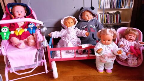 POUPEES POUPONS POUSSETTE LIT COSY 50 Poligny (39)