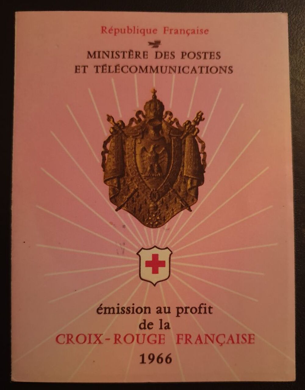 Carnet Croix Rouge N&deg; 2014 de 1965 