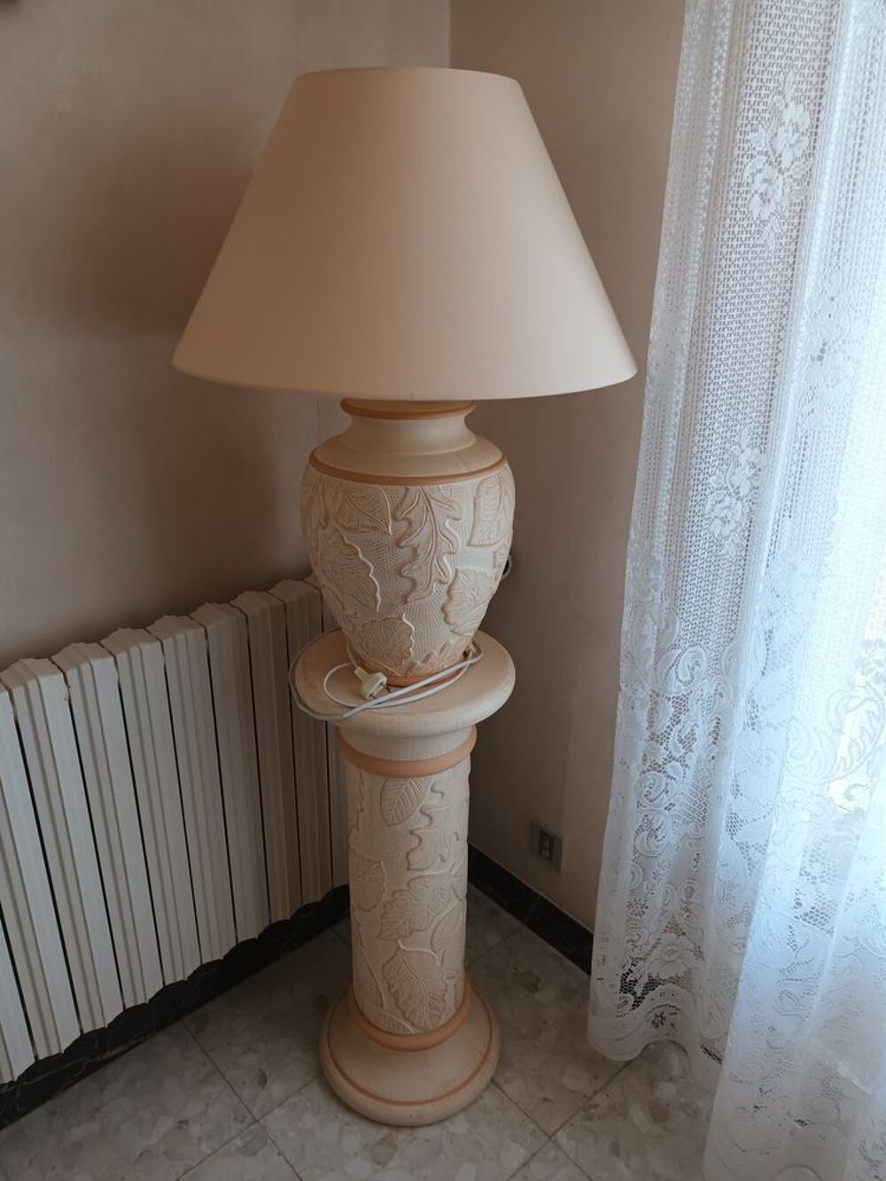 Lampe sur colonne Dcoration