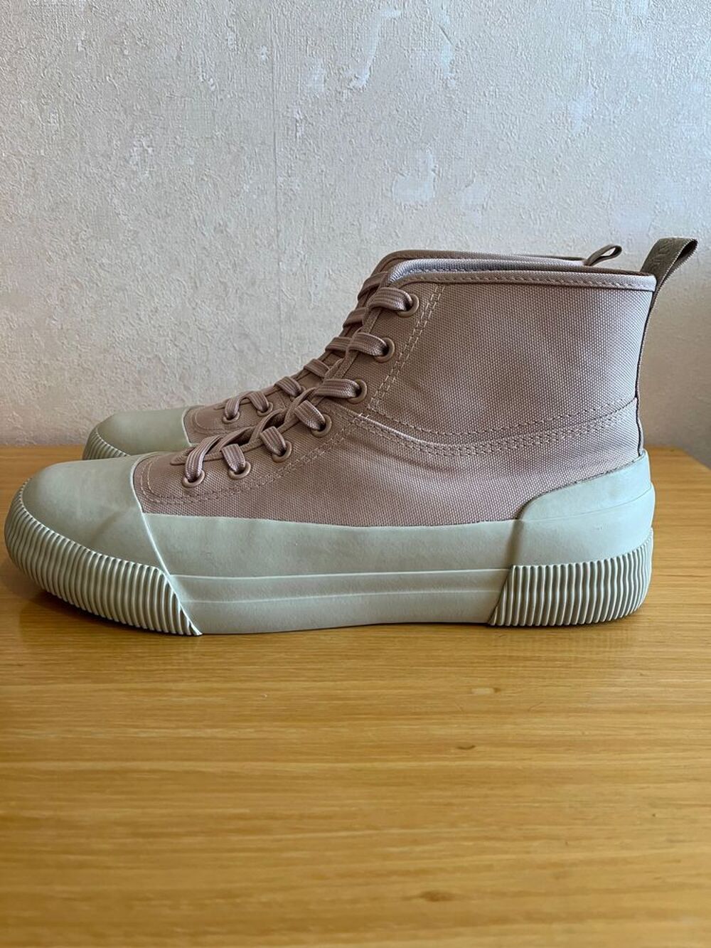 FEMME, AIGLE Baskets Rose Rubber Mid W FR.41 Fashion Color Chaussures