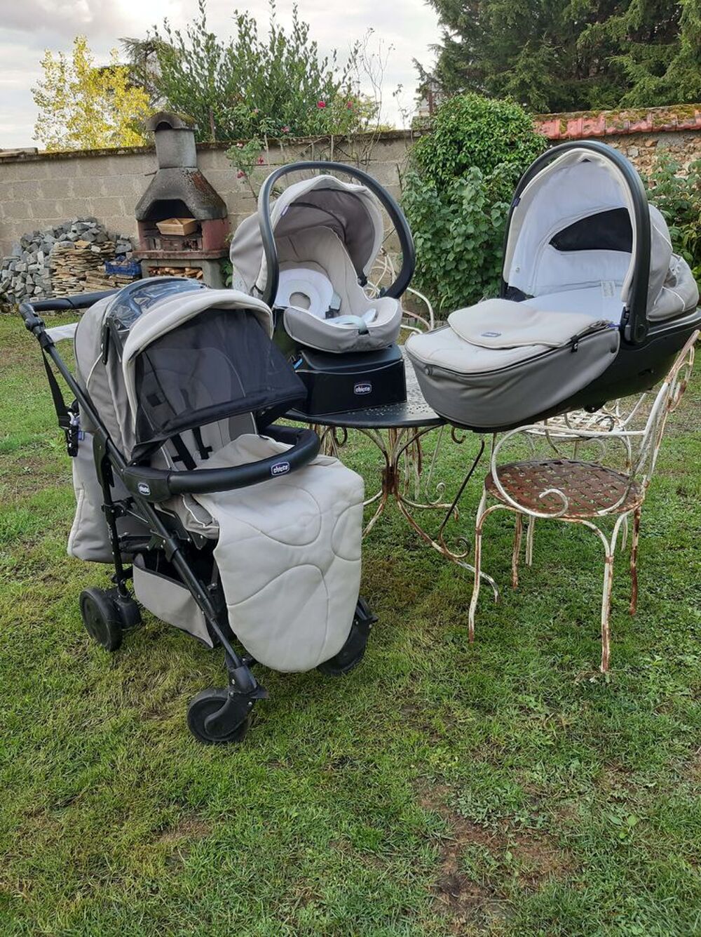 Poussette trio living Smart chicco Puériculture