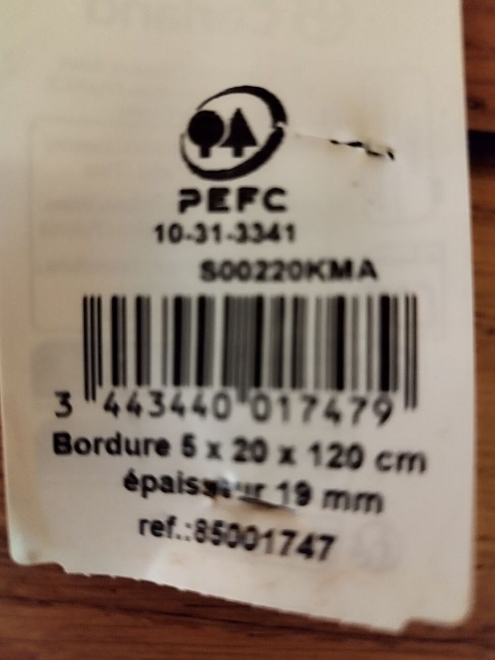 Bordures bois Jardin