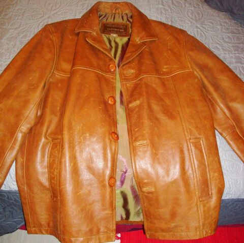 Veste homme en cuir v�ritable 15 Ambilly (74)